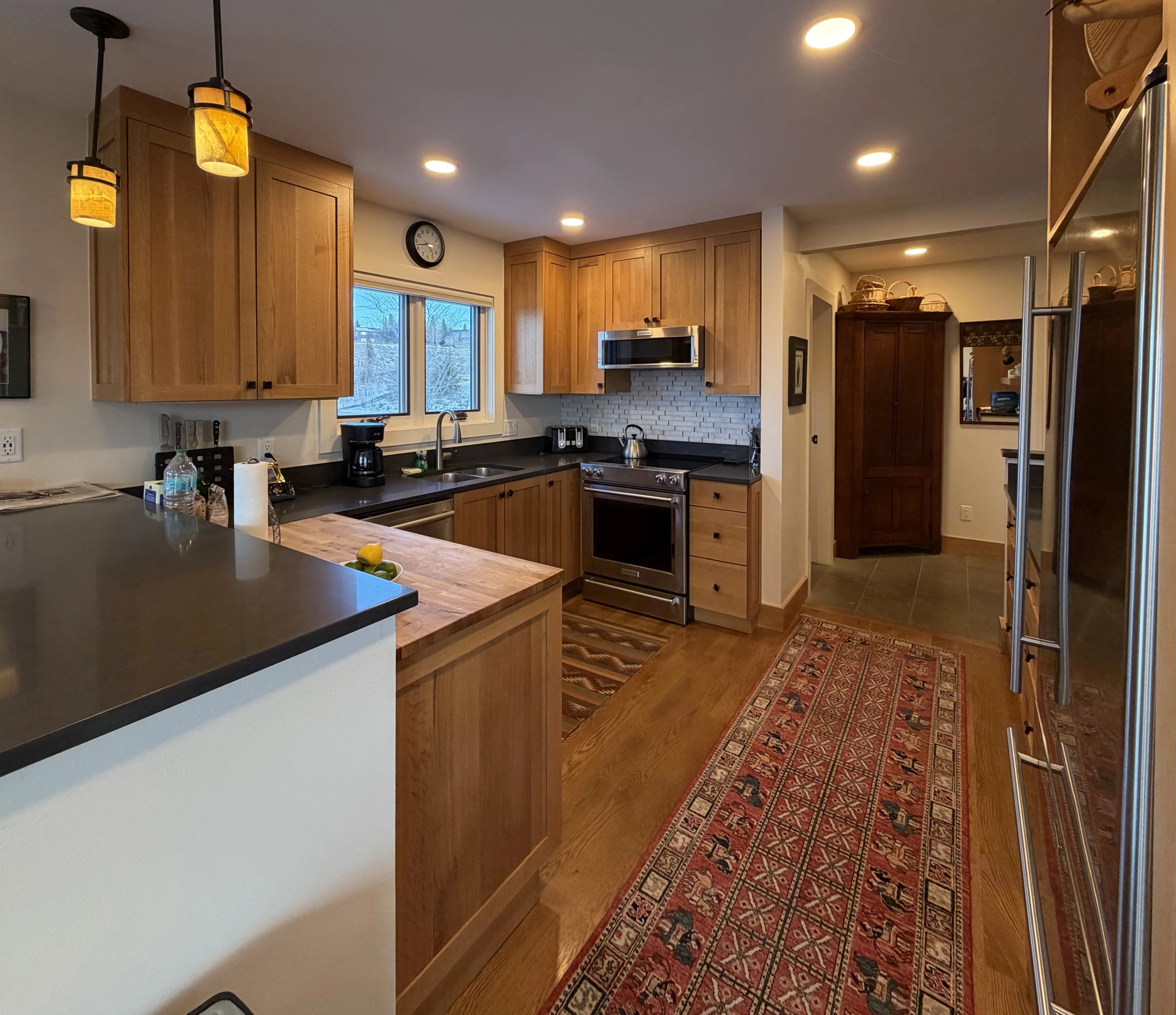 Full kitchen with stainless appliances - Spring Creek Ranch vacation rental